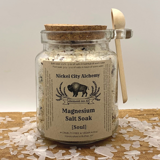 Magnesium Salt Soak Soul by Nickel City Alchemy